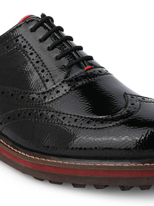 ALBERTO TORRESI MENS SEBESTIAN WING-TIP BROGUE SHOES FOR MEN