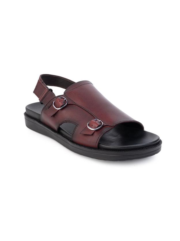 Alberto Torresi Bordo Genuine Leather Slingback Sandals For Men