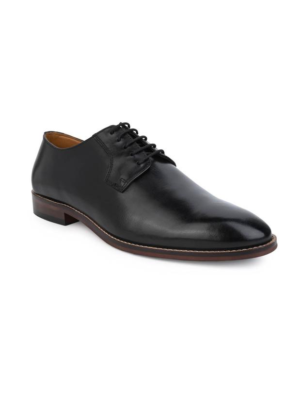 Alberto Torresi Genuine Leather Black Formal Derby Shoes