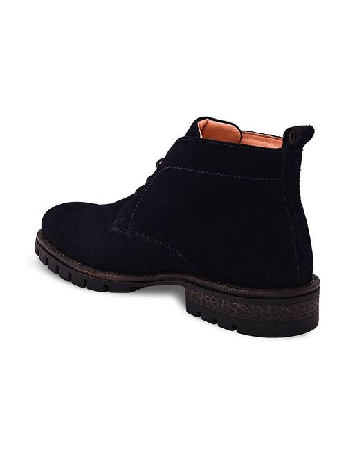 Navy Chukka Boots