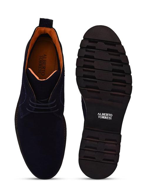 Navy Chukka Boots