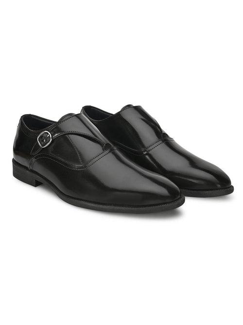 Alberto Torresi Black Slipon formal Shoes