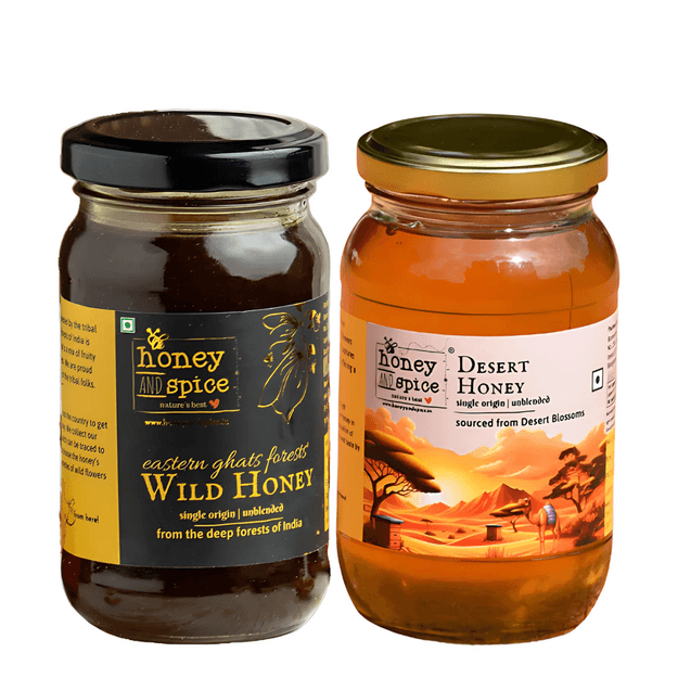 Desert Honey & Eastern Ghats Honey Combo