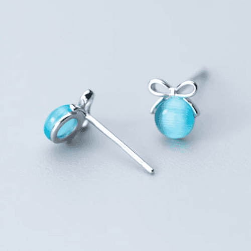 Adorable Aqua Mini Studs