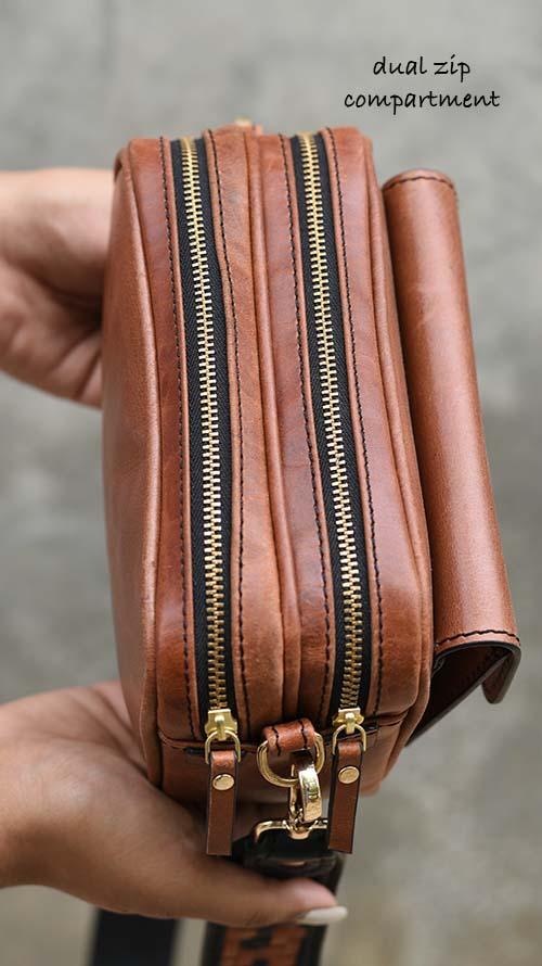 Woven Sling Cinnamon Tiny Adam