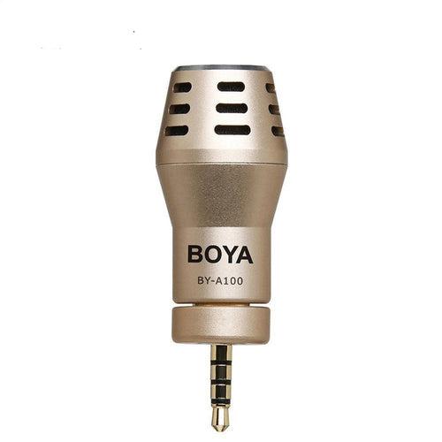 BOYA BY-A100 Omni Directional Condenser Microphone for IOS Android Smartphones