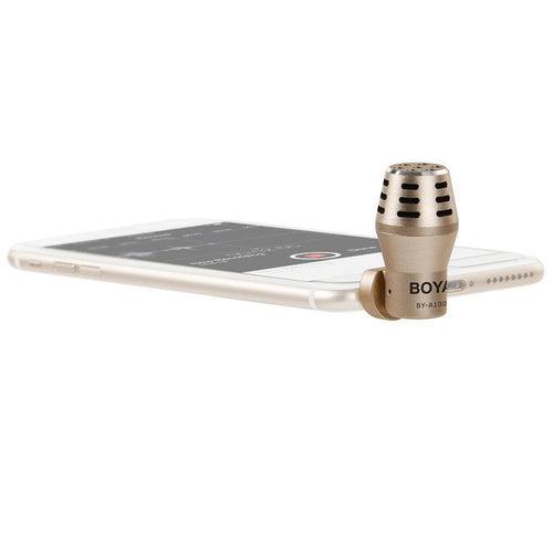 BOYA BY-A100 Omni Directional Condenser Microphone for IOS Android Smartphones