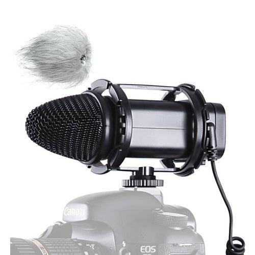 BOYA BY-V02 X/Y Stereo Condensor for Compact Stereo Video Microphone for Canon Nikon DSLR Cameras Camcorders Microphone