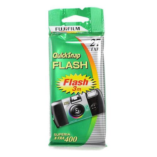 FUJIFILM QuickSnap Flash 400 One-Time-Use Disposable Camera (27 Exposures)