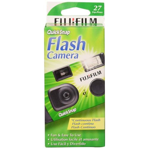 FUJIFILM QuickSnap Flash 400 One-Time-Use Disposable Camera (27 Exposures)