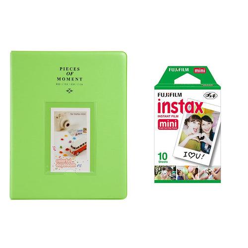 Fujifilm Instax Mini 10X1 Sheets Instant Film with 128-sheet Album for mini film