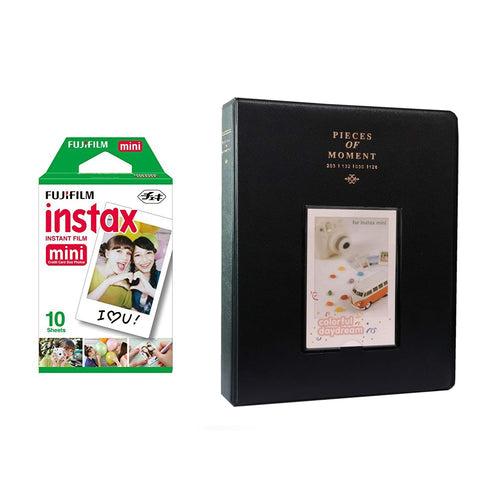 Fujifilm Instax Mini 10X1 Sheets Instant Film with 128-sheet Album for mini film