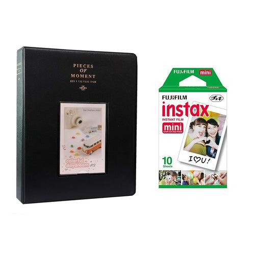 Fujifilm Instax Mini 10X1 Sheets Instant Film with 128-sheet Album for mini film