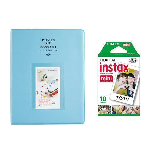 Fujifilm Instax Mini 10X1 Sheets Instant Film with 128-sheet Album for mini film