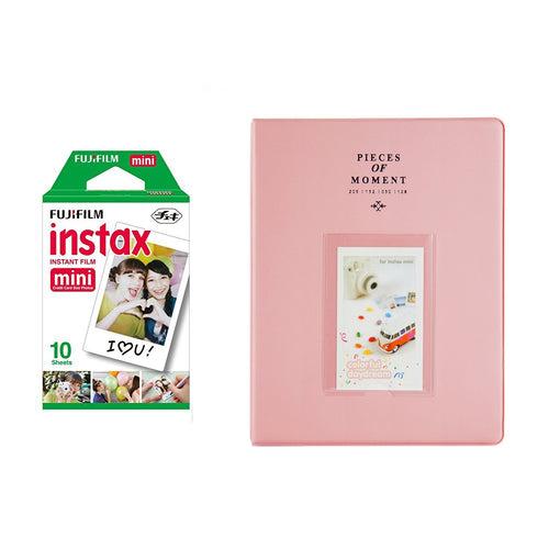 Fujifilm Instax Mini 10X1 Sheets Instant Film with 128-sheet Album for mini film