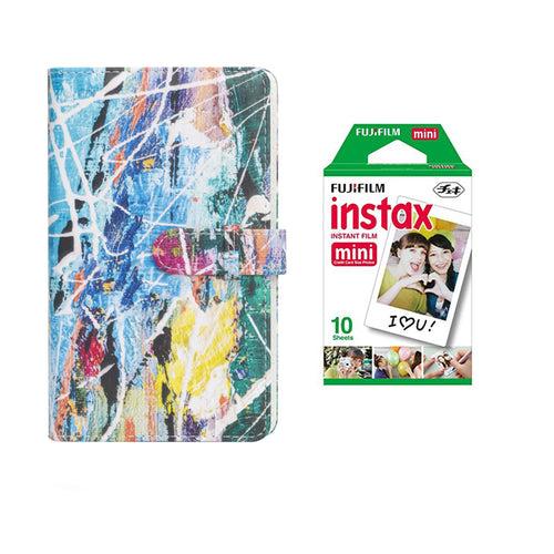 Fujifilm Instax Mini 10X1 Sheets Instant Film with 108-sheet Album for mini film