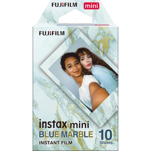 Fujifilm Instax Mini 10X1 blue marble Instant Film with Instax Time Photo Album 64 Sheets