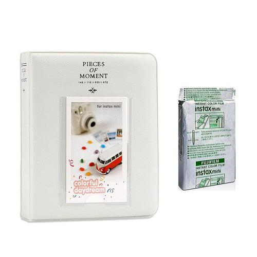 Fujifilm Instax Mini 10X1 comic Instant Film with Instax Time Photo Album 64 Sheets