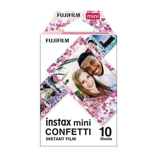 Fujifilm Instax Mini 10X1 confetti Instant Film with 96-sheet Album for mini film