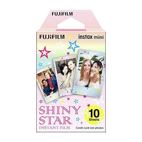 Fujifilm Instax Mini Film Rainbow  Staind Glass  Shiny Star Film 10 Sheets X 3 Pack