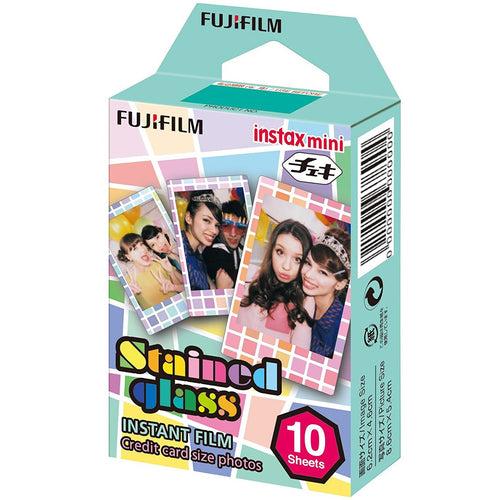 Fujifilm Instax Mini Film Stripe/Airmail/Stained Glass, 10x3(total 30 Sheets)