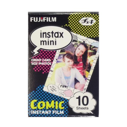 Fujifilm Instax Mini Instant Film 10 Sheets × 2 Packs (Comic & Stained Glass)