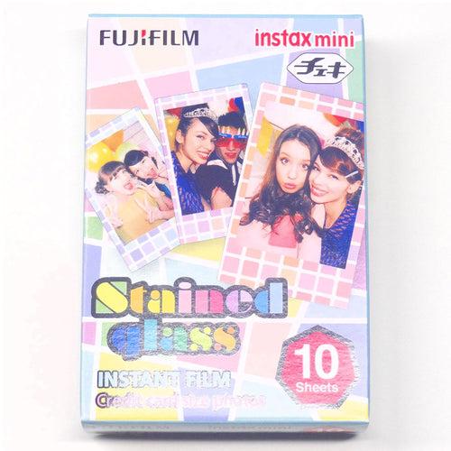 Fujifilm Instax Mini Instant Film 10 Sheets × 2 Packs (Comic & Stained Glass)