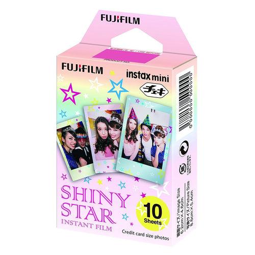 Fujifilm Instax Mini Instant Film Shiny Star10 Pack + White 20 Pack with 20 Decorative Skin Stickers  (30 Shots)