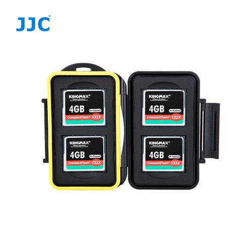 Jjc MC-CF4 4 CF Card 4 inch Water-Resistant Memory Card Case (For 4 CF Card, Black)