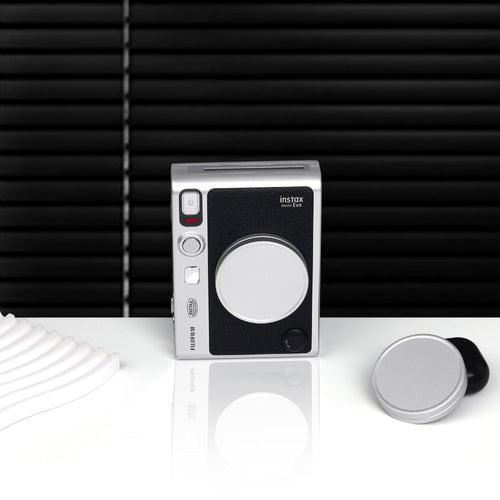 Zikkon Protective Lens Cap for Fujifilm Instax Mini EVO Instant Camera (silver)