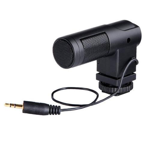 Boya BY-V01 Mini Stereo X/Y Condenser Microphone Mic for Canon, Nikon, Sony and Pentax DSLR Camera