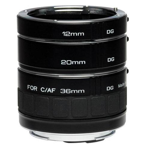 Kenko DG Auto Extension Tube Set for the Canon Mount (12, 20 & 36mm Tubes)