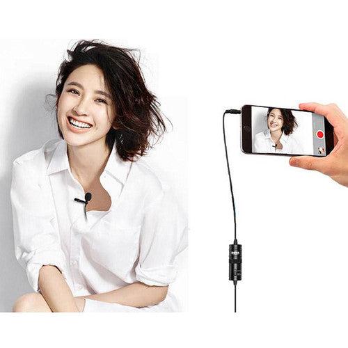 Boya BY-M1 Omni directional Lavalier Microphone for DSLRs,Camcorders & Smartphones