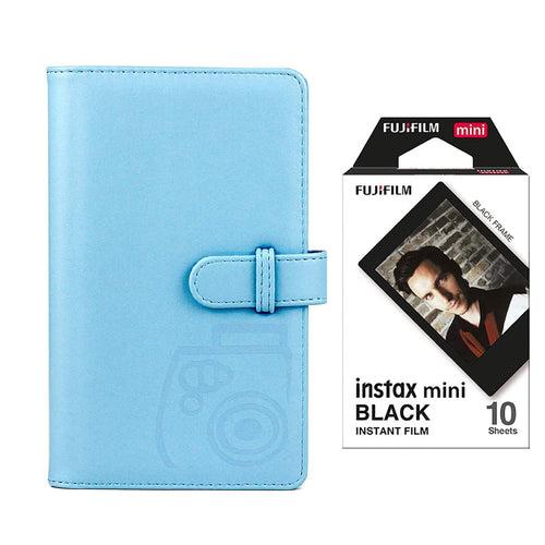 Fujifilm Instax Mini 10X1 black border Instant Film with 96-sheet Album for mini film