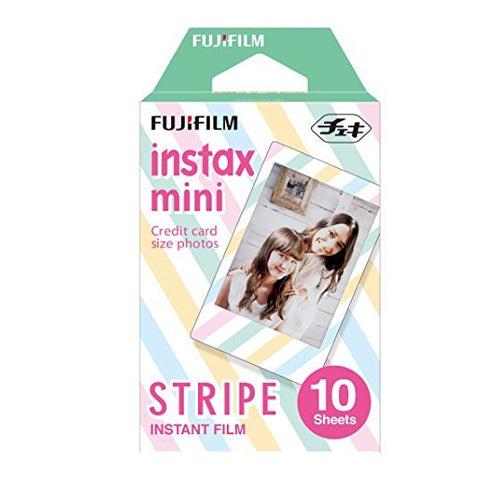 Fujifilm Instax Mini Stripe Film With Rabbit Design Hanging Paper Photo Frame - 10 Exposures