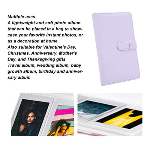 Zikkon Instax Mini Compatible 108 sheet Album for Fujifilm Instax Mini Film (3 inch)