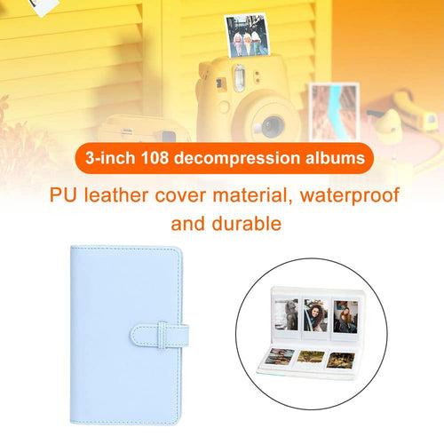 Zikkon Instax Mini Compatible 108 sheet Album for Fujifilm Instax Mini Film (3 inch)