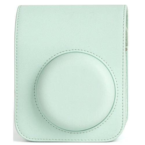 Zikkon Instax Mini 12 Protective Camera Case PU Leather Carrying Bag