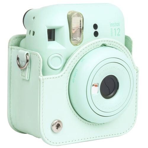 Zikkon Instax Mini 12 Protective Camera Case PU Leather Carrying Bag