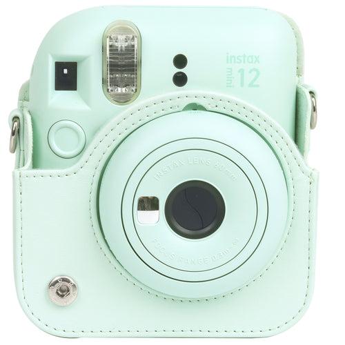 Zikkon Instax Mini 12 Protective Camera Case PU Leather Carrying Bag