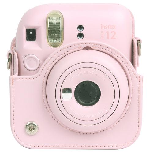 Zikkon Instax Mini 12 Protective Camera Case PU Leather Carrying Bag