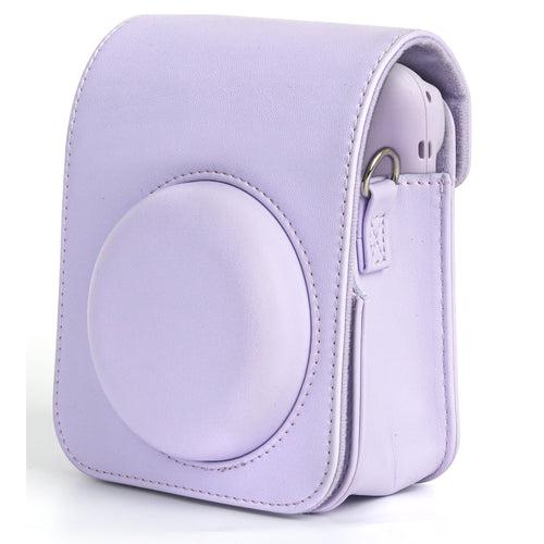 Zikkon Instax Mini 12 Protective Camera Case PU Leather Carrying Bag