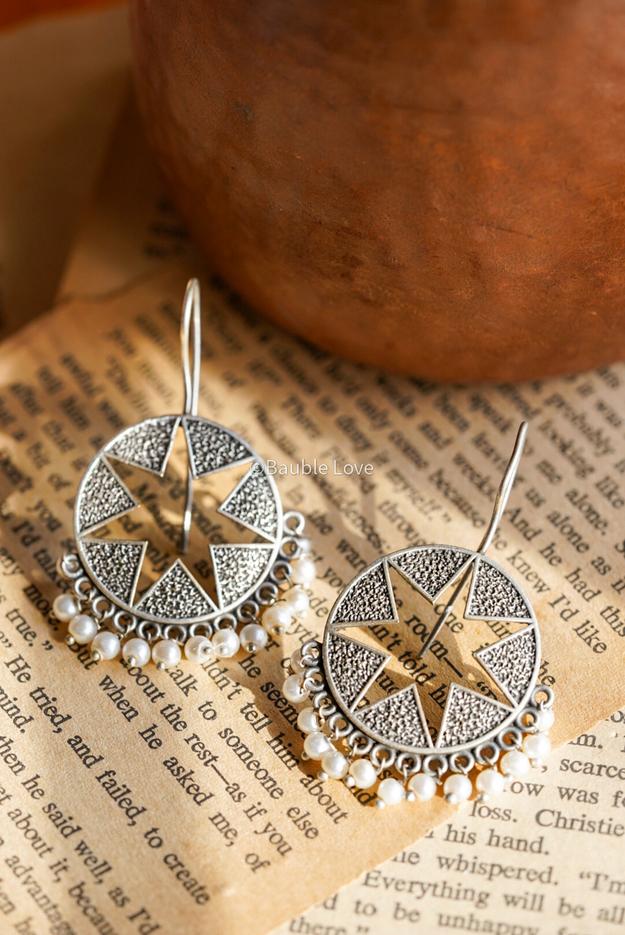 Star Pearl Earrings