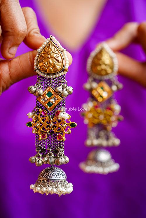 Rutu Jhumka Earrings