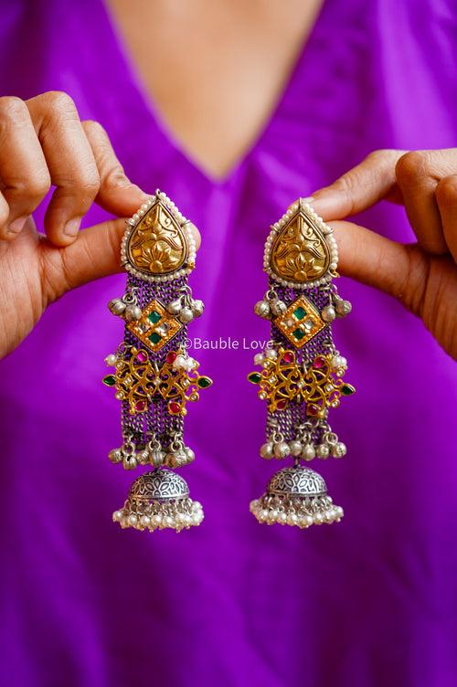 Rutu Jhumka Earrings