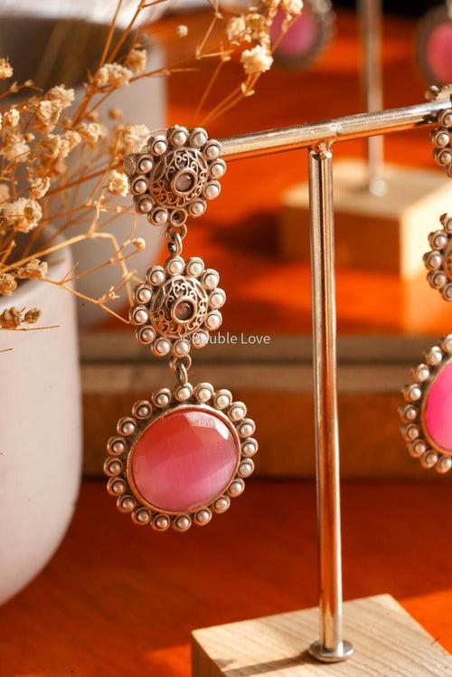 Vedanta Earrings (Pink)