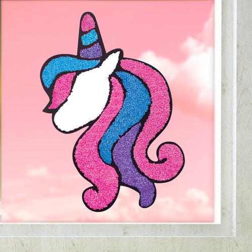 Clay Stickers - Unicorn