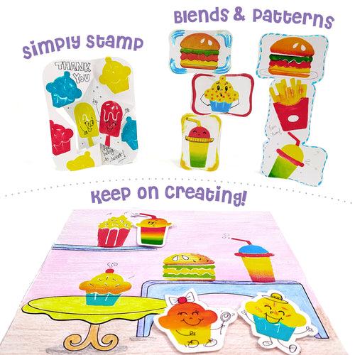 Stamp Art - Food