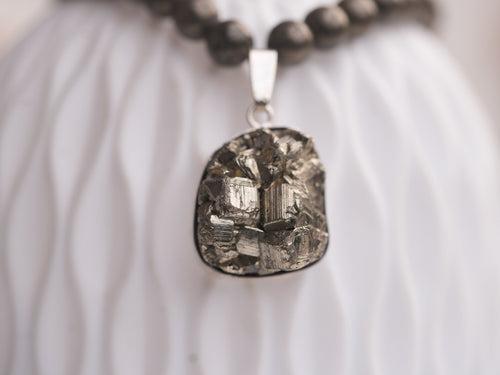 Pyrite Necklace: Embrace Confidence and Prosperity