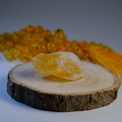 Citrine Point Crystal: Channel Abundance and Positive Energy